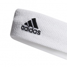 adidas Stirnband #22 - feuchtigkeitsabsorbierend, aufgesticktes adidas Logo - weiss Herren - 1 Stück